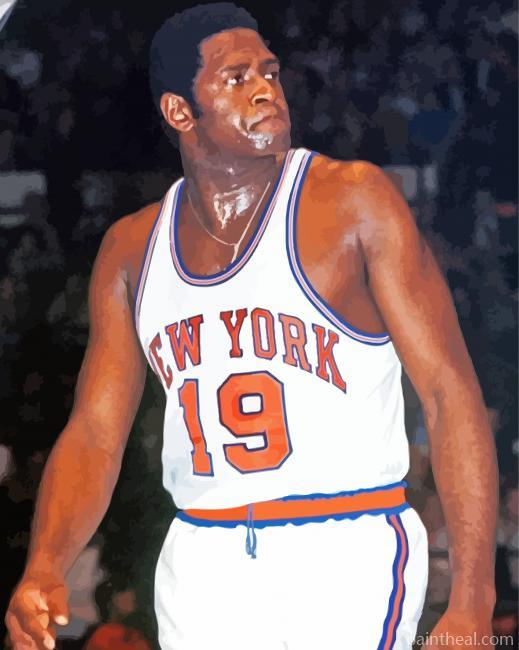 Willis Reed Player Painting By Numbers Kits