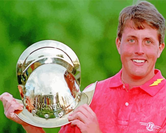 Young Phil Mickelson Painting By Numbers Kits