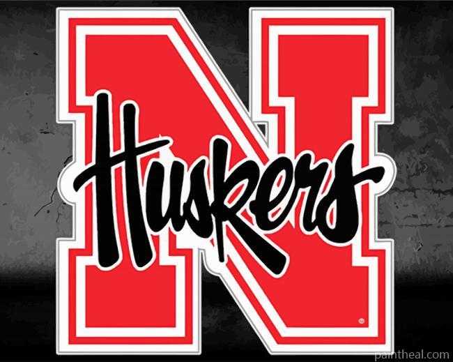 Nebraska Football Logo Painting By Numbers Kits