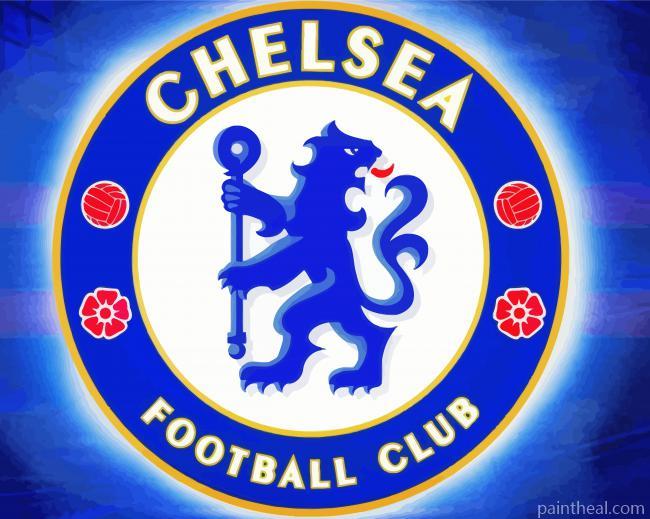Chelsea Football Emblem Painting By Numbers Kits