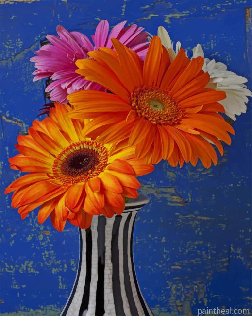 Barberton Daisies NEW Painting By Numbers Kits
