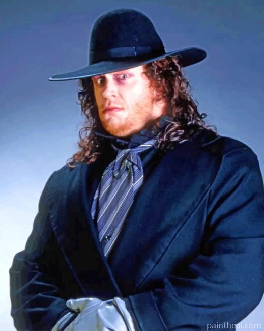 The Undertaker Wrestler Painting By Numbers Kits