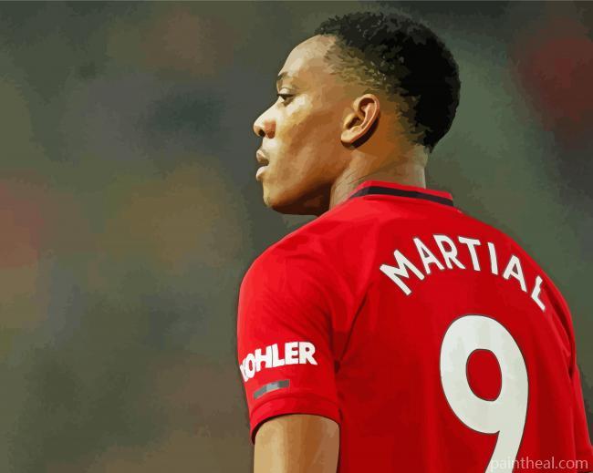Anthony Martial Painting By Numbers Kits