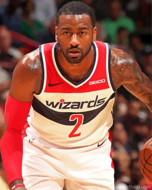John Wall Wizards Painting By Numbers Kits