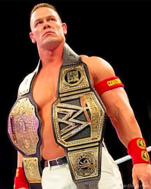 WWE Cena Painting By Numbers Kits