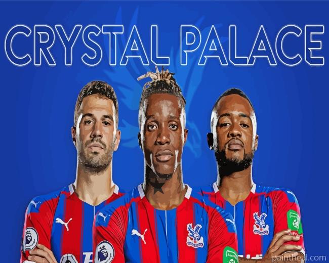 Crystal Palace Players Painting By Numbers Kits