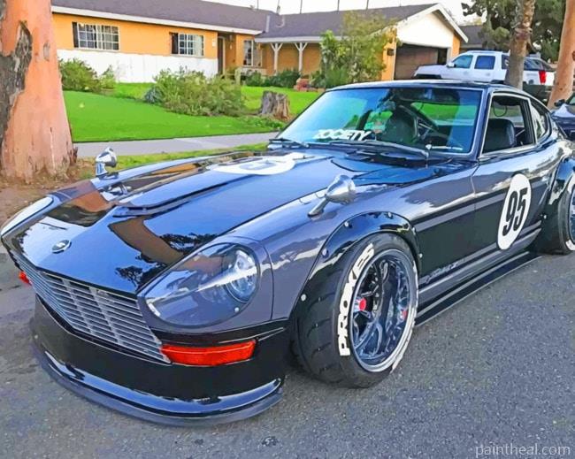 Costumed Nissan Fairlady Painting By Numbers Kits