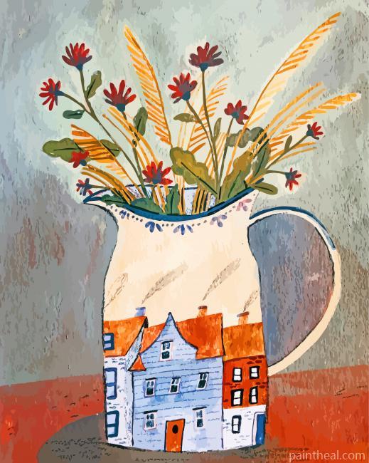 Aesthetic Jug Painting By Numbers Kits