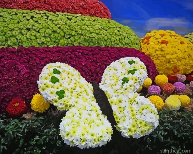 Flower Show Painting By Numbers Kits
