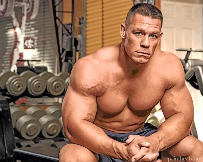 WWE John Cena Painting By Numbers Kits