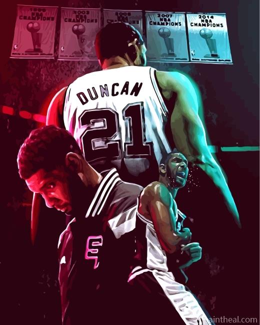 San Antonio Spurs Painting By Numbers Kits