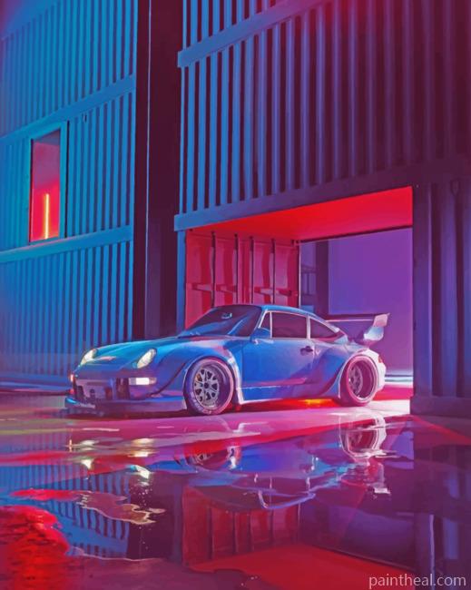 RWB Porsche Painting By Numbers Kits