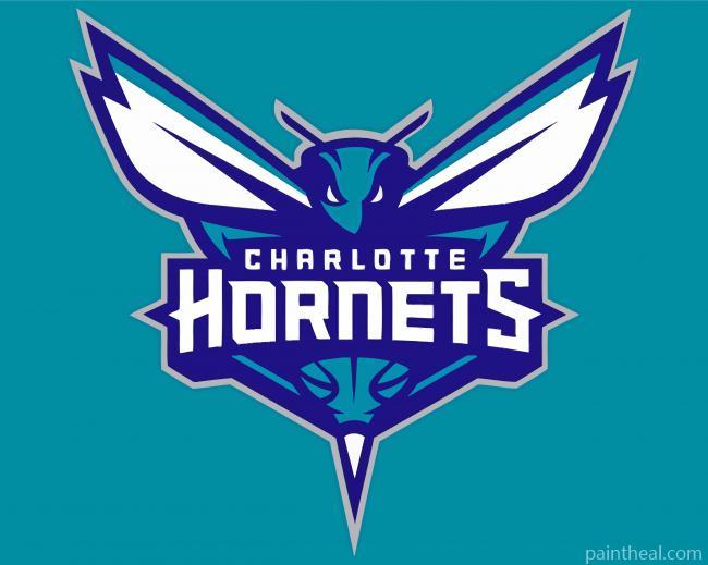 Charlotte Hornets Logo Painting By Numbers Kits