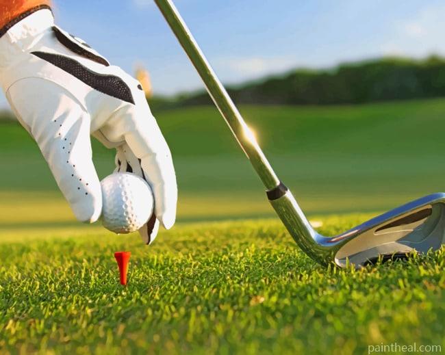 Golf Game Setup Painting By Numbers Kits