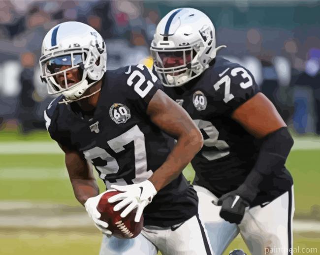 Aesthetic Oakland Raiders Painting By Numbers Kits