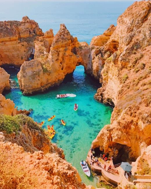 Boats In Lagos Portugal Painting By Numbers Kits