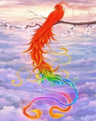 Colorful Phoenix Painting By Numbers Kits