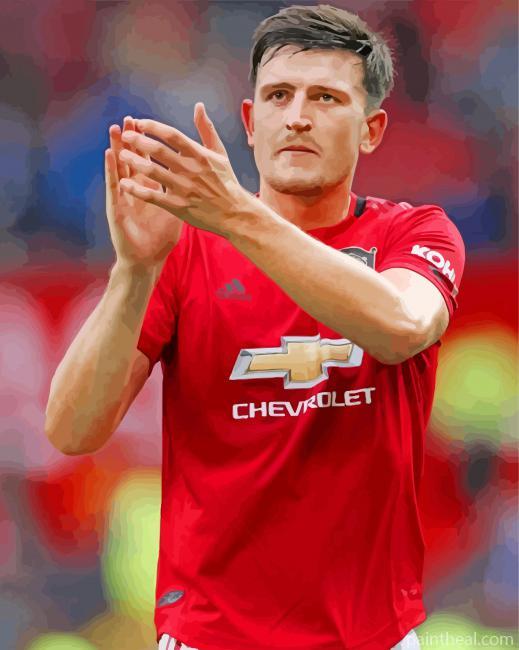 Man Utd Player Painting By Numbers Kits