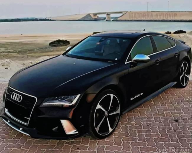 Audi Sport Car Painting By Numbers Kits