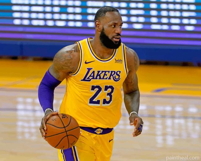 Lebron James Painting By Numbers Kits