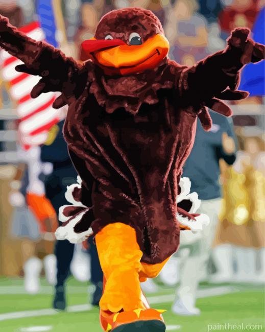 Vt Hokies Painting By Numbers Kits