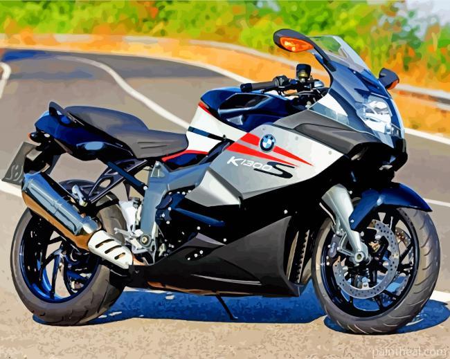 BMW K1300S Painting By Numbers Kits