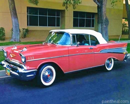 Chevrolet Bel Air NEW Painting By Numbers Kits