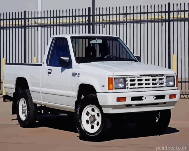 White Ram 50 Truck Painting By Numbers Kits