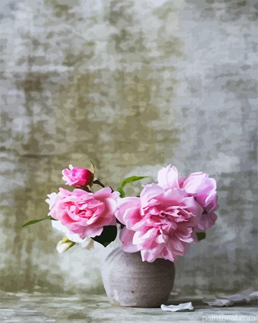 Baby Pink Flowers NEW Painting By Numbers Kits