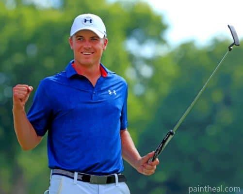 Jordan Spieth Player Painting By Numbers Kits