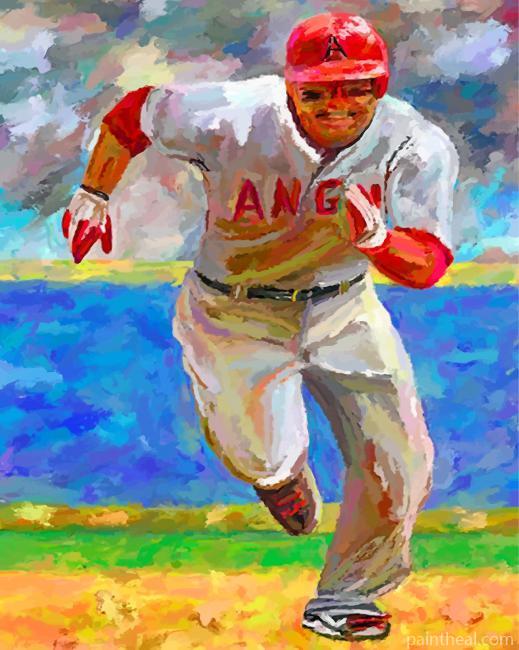 Baseball Player Painting By Numbers Kits
