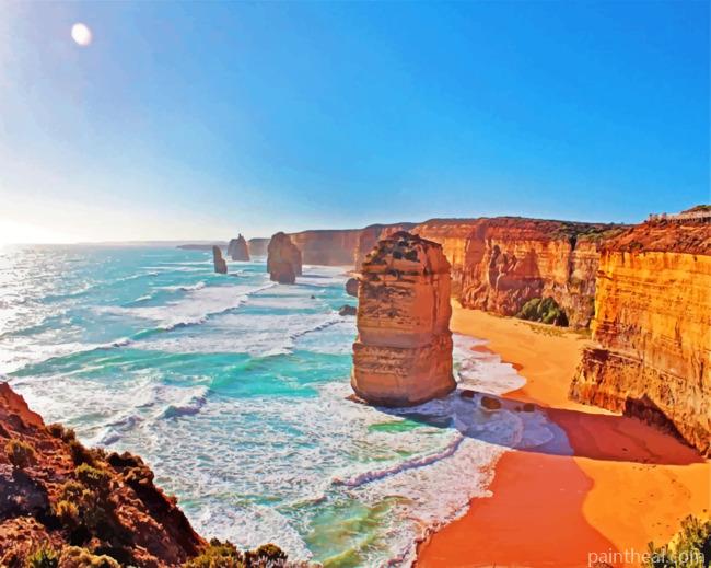 Queensland Australia Painting By Numbers Kits