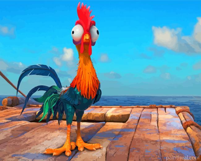 Hei Hei Rooster Painting By Numbers Kits