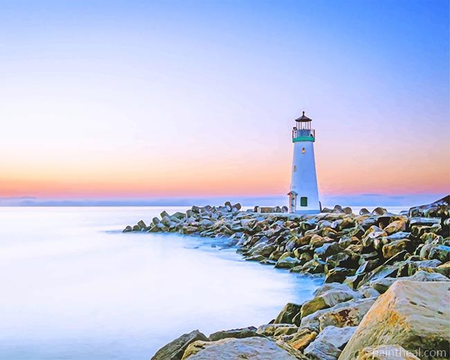 Marshall Point Lighthouse Painting By Numbers Kits