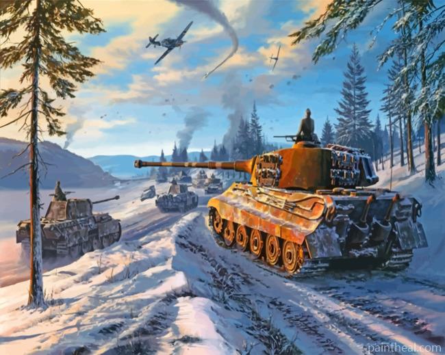 War Thunder Painting By Numbers Kits