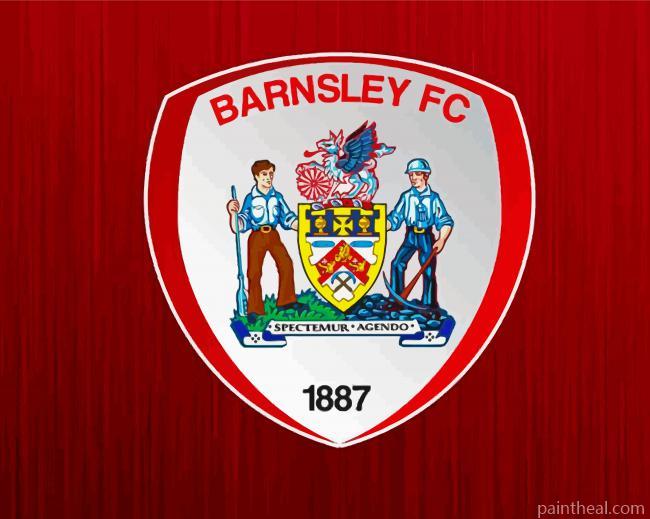 Barnsley FC Logo Painting By Numbers Kits