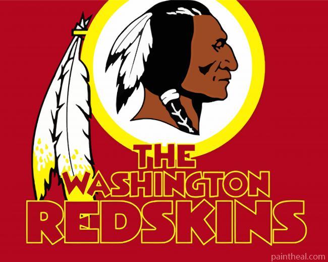 Redskins Logo Painting By Numbers Kits