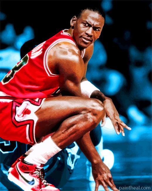 Chicago Bulls Player Painting By Numbers Kits