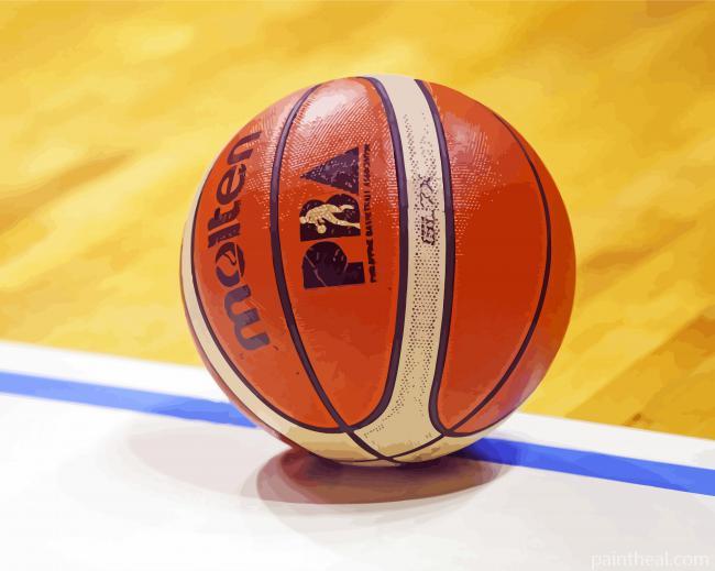 PBA Basketball Painting By Numbers Kits