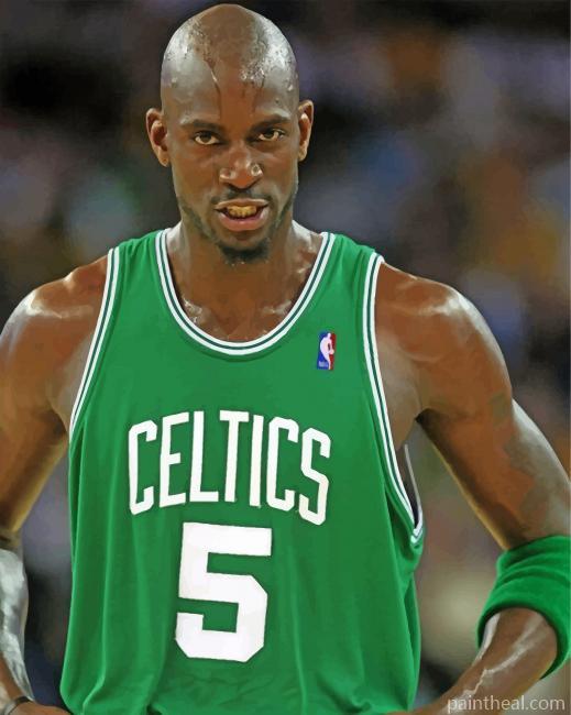 Kevin Garnett Painting By Numbers Kits