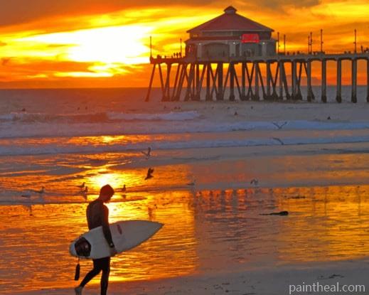 Southern California Beach Painting By Numbers Kits