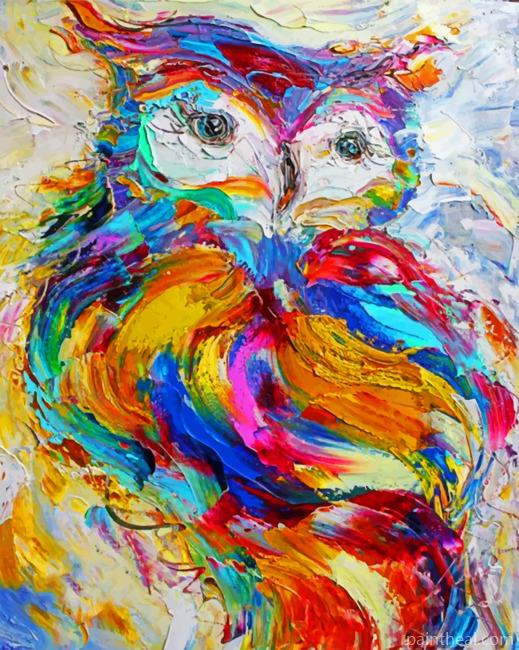 Owl Art Painting By Numbers Kits