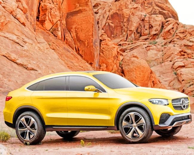 Mercedes Benz Glc Concept Painting By Numbers Kits