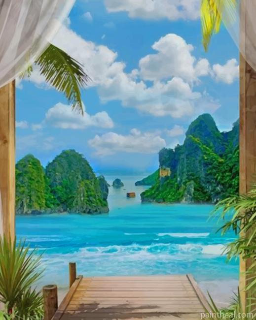 Ha Long Bay Vietnam Painting By Numbers Kits