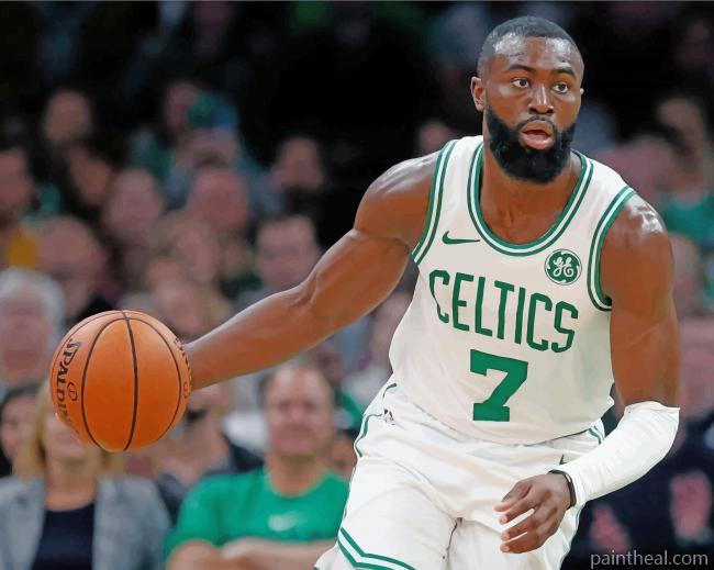 Jaylen Brown Celtic Painting By Numbers Kits