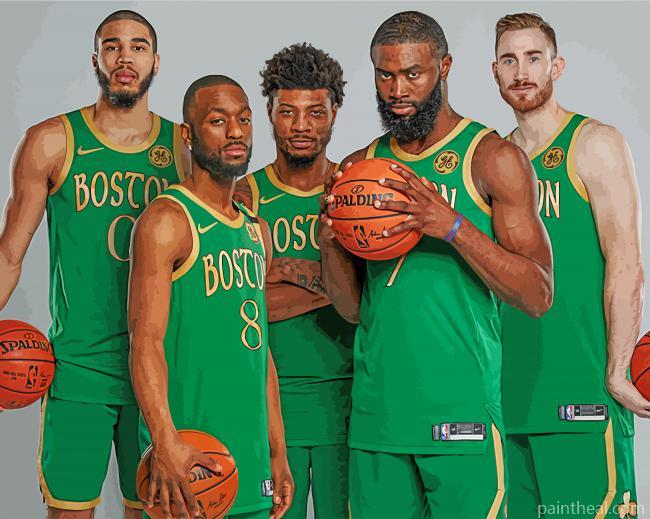 Boston Celtics- Painting By Numbers Kits