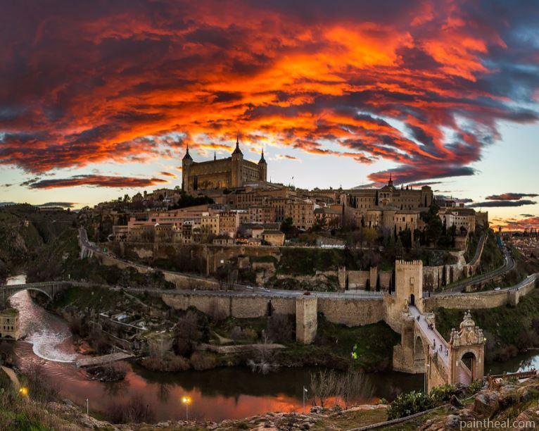 Toledo Spain Cities Painting By Numbers Kits