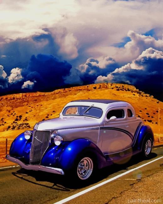 Aesthetic Car NEW Painting By Numbers Kits