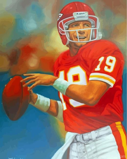 Joe Montana Player Painting By Numbers Kits