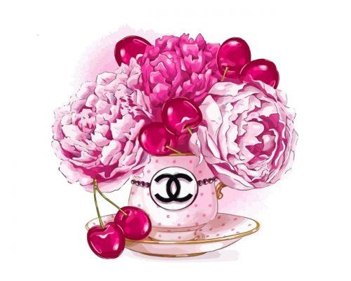Chanel Flowers Painting By Numbers Kits